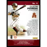 2015-2016 Panini Elite Collegiate  #11 Dustin Pedroia