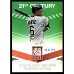 2015-2016 Panini Elite 21st Century Green  #169 Starling Marte 084/199
