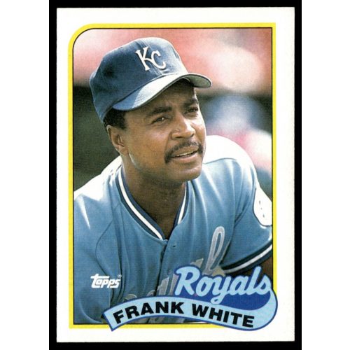 1989-1990 Topps  #25 Frank White 