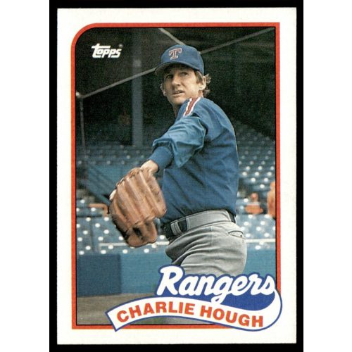 1989-1990 Topps  #345 Charlie Hough 