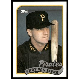 1989-1990 Topps  #350 Andy Van Slyke