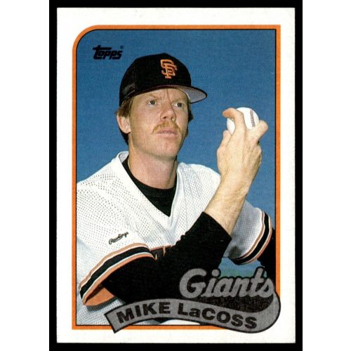 1989-1990 Topps  #417 Mike LaCoss 