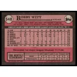 1989-1990 Topps  #548 Bobby Witt