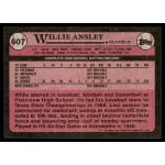 1989-1990 Topps  #607 Willie Ansley