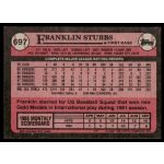 1989-1990 Topps  #697 Franklin Stubbs