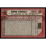 1989-1990 Bowman  #190 Dennis Eckersley