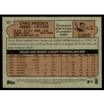 2021-2022 Topps Heritage  #382 Chris Paddack