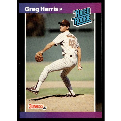 1989-1990 Donruss  #34 Greg Harris 