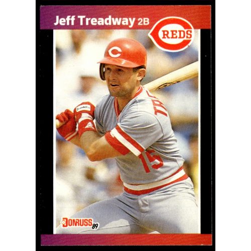 1989-1990 Donruss  #351 Jeff Treadway 