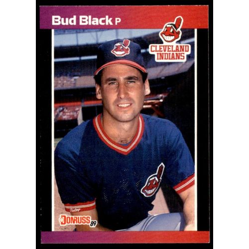 1989-1990 Donruss  #556 Bud Black 