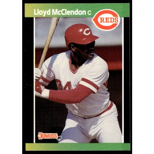 1989-1990 Donruss  #595 Lloyd McClendon 