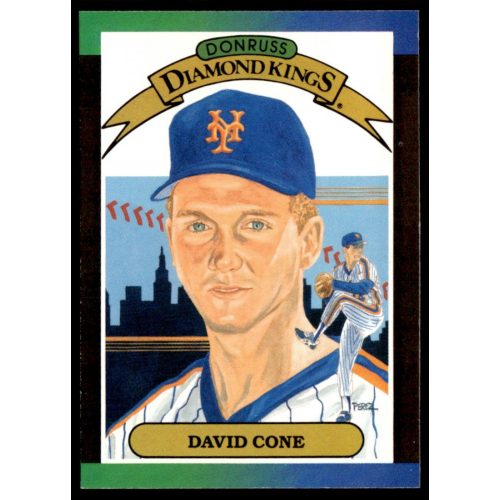 1988-1989 Donruss Diamond Kings  #9 David Cone 