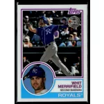 2018-2019 Topps Chrome Silver  #82 Whit Merrifield
