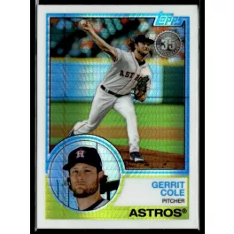 2018-2019 Topps Chrome Silver  #113 Gerrit Cole