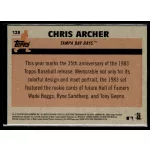 2018-2019 Topps Chrome Silver  #128 Chris Archer