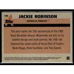 2018-2019 Topps Chrome Silver  #146 Jackie Robinson
