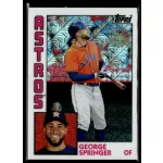 2018-2019 Topps Chrome Silver  #T84-13 George Springer