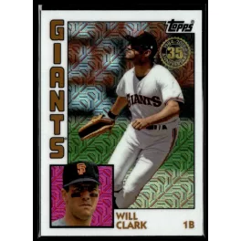 2019-2020 Topps Chrome Silver  #T84-29 Will Clark