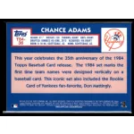 2019-2020 Topps Chrome Silver  #T84-36 Chance Adams