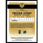 2016-2017 Donruss Optic  #53 Trevor Story
