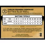 2016-2017 Donruss Optic  #72 Carlos Gonzalez