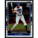 2016-2017 Donruss Optic  #79 Yoenis Cespedes