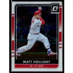 2016-2017 Donruss Optic  #153 Matt Holliday