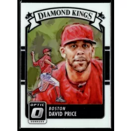 2016-2017 Donruss Optic Diamond Kings  #4 David Price