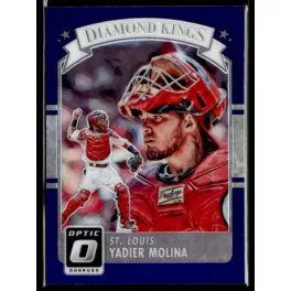   2016-2017 Donruss Optic Diamond Kings Purple  #26 Yadier Molina