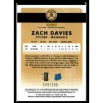 2016-2017 Donruss Optic Orange  #65 Zach Davies 095/199