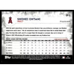 2022-2023 Topps International Trading Card Day  #GP-1 Shohei Ohtani