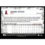 2022-2023 Topps International Trading Card Day  #GP-1 Shohei Ohtani