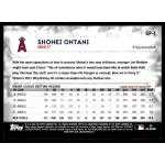 2022-2023 Topps International Trading Card Day  #GP-1 Shohei Ohtani