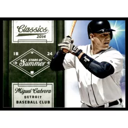   2014-2015 Panini Classics Stars of Summer  #21 Miguel Cabrera