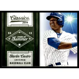   2014-2015 Panini Classics Stars of Summer  #23 Starlin Castro