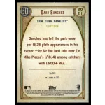 2021-2022 Topps Gypsy Queen  #220 Gary Sanchez