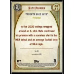 2021-2022 Topps Gypsy Queen Chrome  #178 Nate Pearson