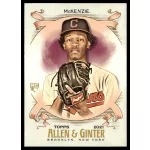 2021-2022 Topps Allen & Ginter  #283 Triston McKenzie RC