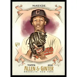 2021-2022 Topps Allen & Ginter  #283 Triston McKenzie RC