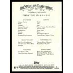 2021-2022 Topps Allen & Ginter  #283 Triston McKenzie RC