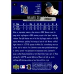 2000-2001 Upper Deck  #111 Jeff Weaver