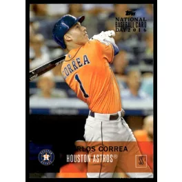  2016-2017 Topps National Baseball Card Day  #13 Carlos Correa