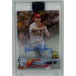   2018-2019 Topps Clearly Authentic Autographs  #CAA-PD Paul DeJong 