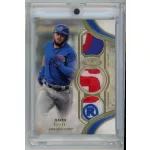 2021-2022 Topps Tier One Relics Triple Patch  #T1R3-DB David Bote 