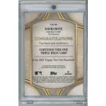 2021-2022 Topps Tier One Relics Triple Patch  #T1R3-DB David Bote 