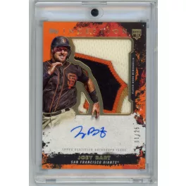   2021-2022 Topps Inception Jumbo Patch Autographs Orange  #AJP-JB Joey Bart 