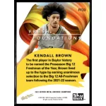 2022-23 Skybox Metal Universe Champions Fresh Foundation #FF33 Kendall Brown