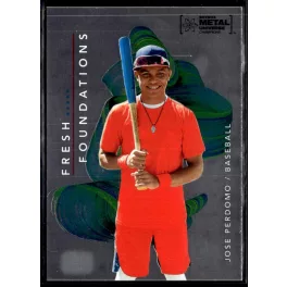   2022-23 Skybox Metal Universe Champions Fresh Foundation #FF42 Jose Perdomo