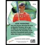 2022-23 Skybox Metal Universe Champions Fresh Foundation #FF42 Jose Perdomo