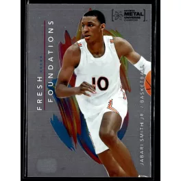   2022-23 Skybox Metal Universe Champions Fresh Foundation #FF1 Jabari Smith Jr.